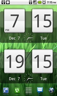 Download Sense Analog Clock Widget